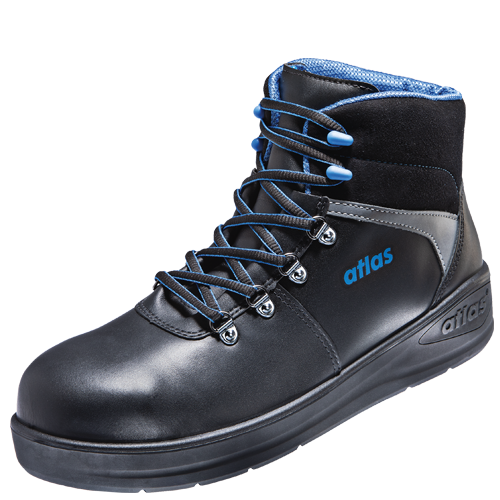 ATLAS® THERMO TECH 800 HI HRO Knöchelschuh schwarz/blau DER ASPHALT-MEISTER