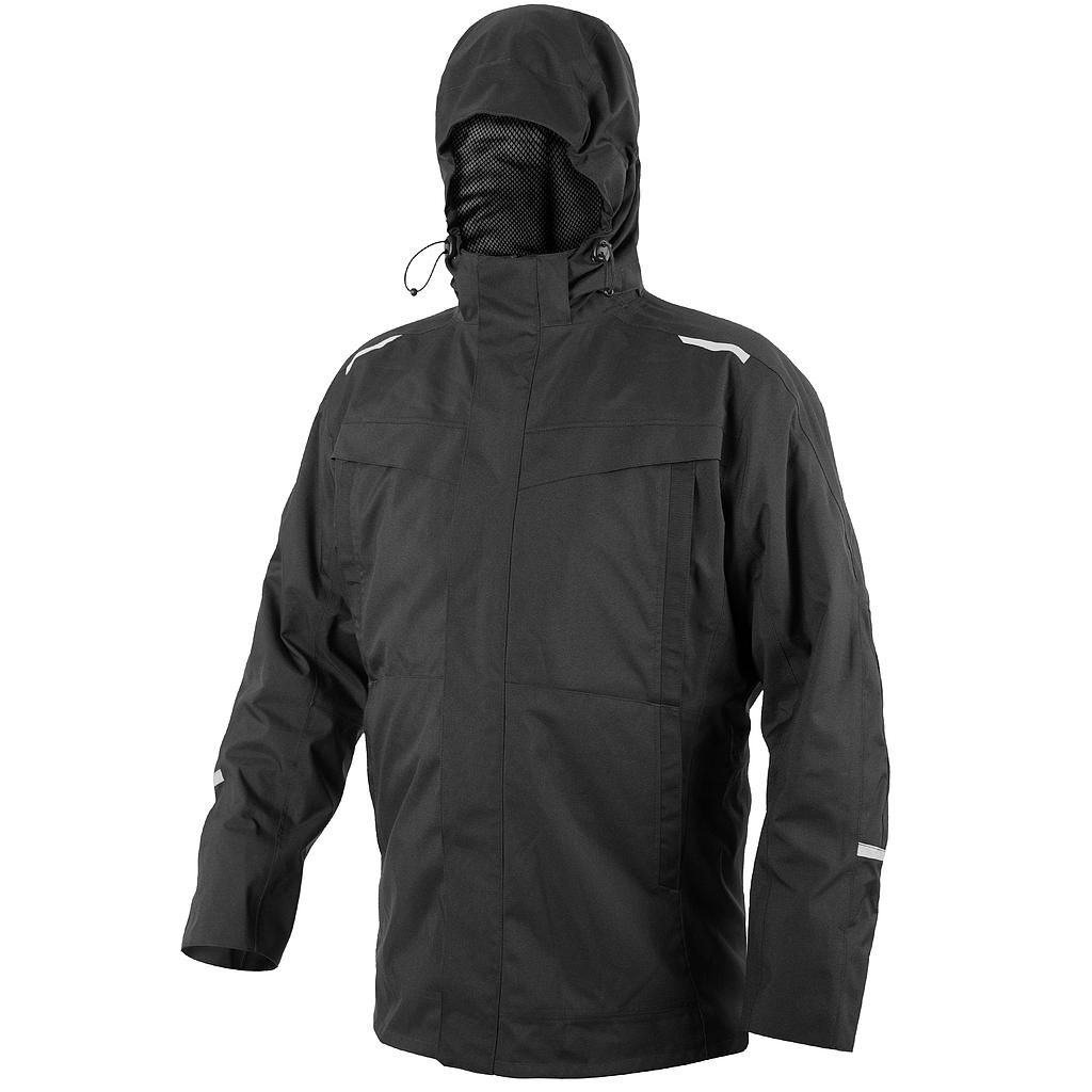 Qualitex "IND" Allwetterjacke schwarz