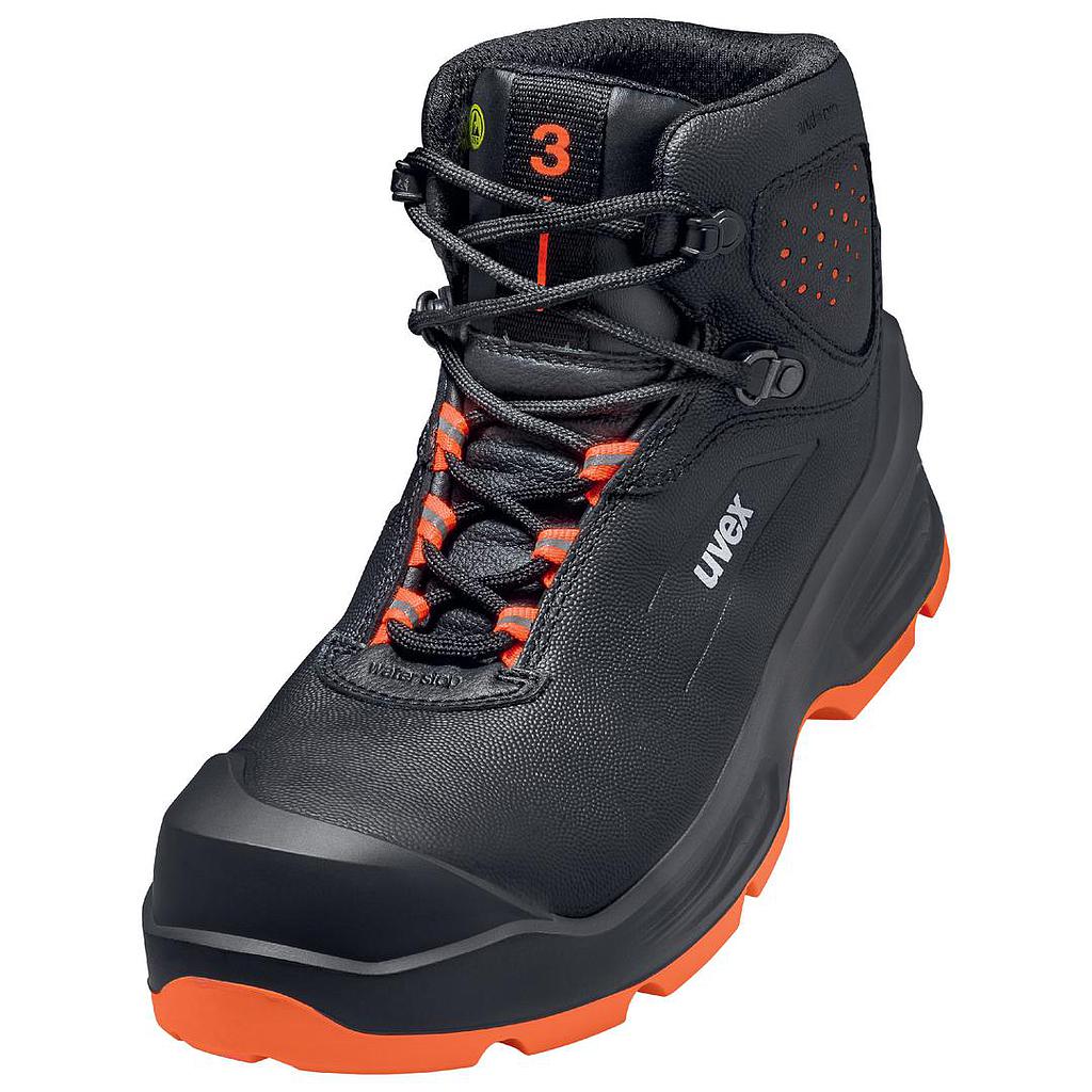 uvex 3 Sicherheitsschuh S3 Schnürstiefel Weite 11