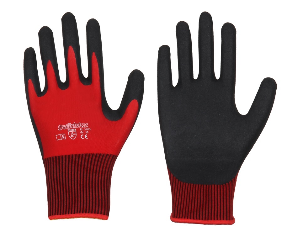 Solidstar® • Nitril Grip • Nylon-Feinstrick mit Nitril-Beschichtung