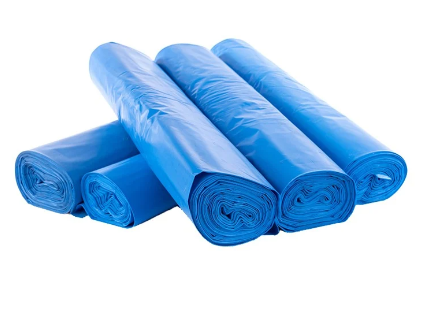 Müllsäcke 120 l, blau, 60 my, 70x110 cm, 1 Rolle = 25 St.