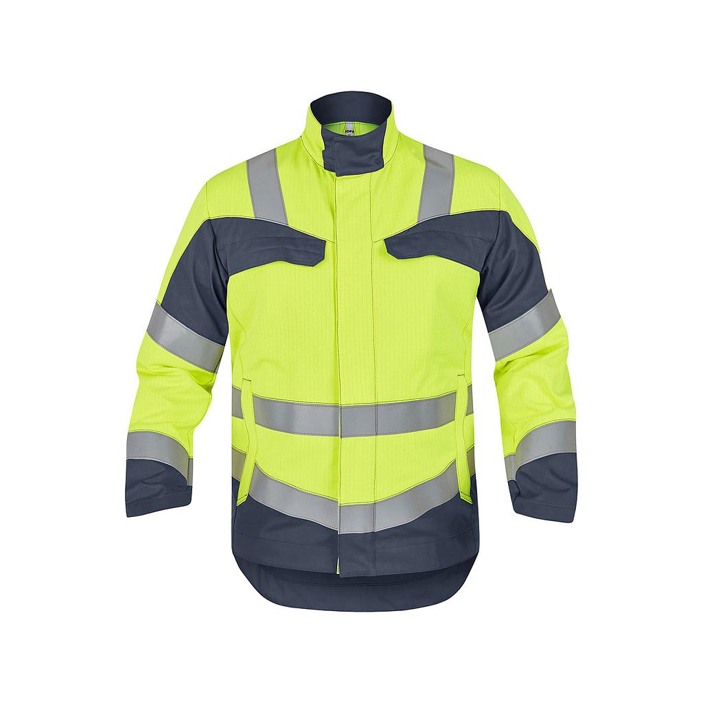 Jacke 2380 Multiseven leuchtgelb/grau