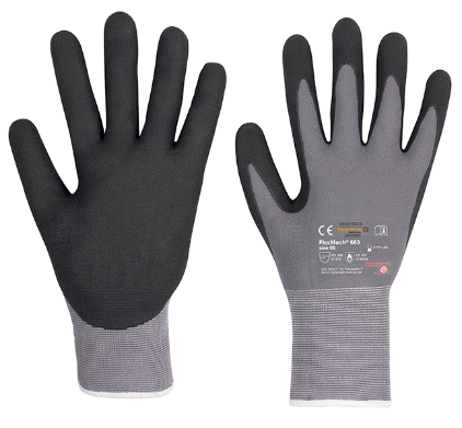 KCL Handschuhe FlexMech® 663 Polyamid-Trikot Nitrilschaumbeschichtung