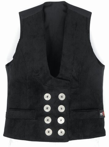 FHB® Damen Zunftweste Genuacord HILDE schwarz 20
