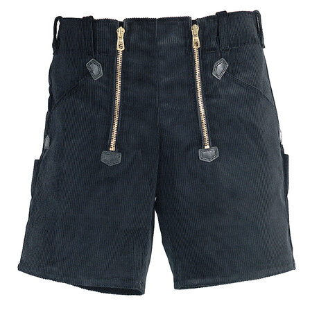 FHB® Zunft-Shorts Genuacord HANS schwarz 20