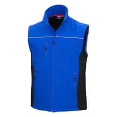 MOTION TEX LIGHT Softshellweste königsblau/schwarz 