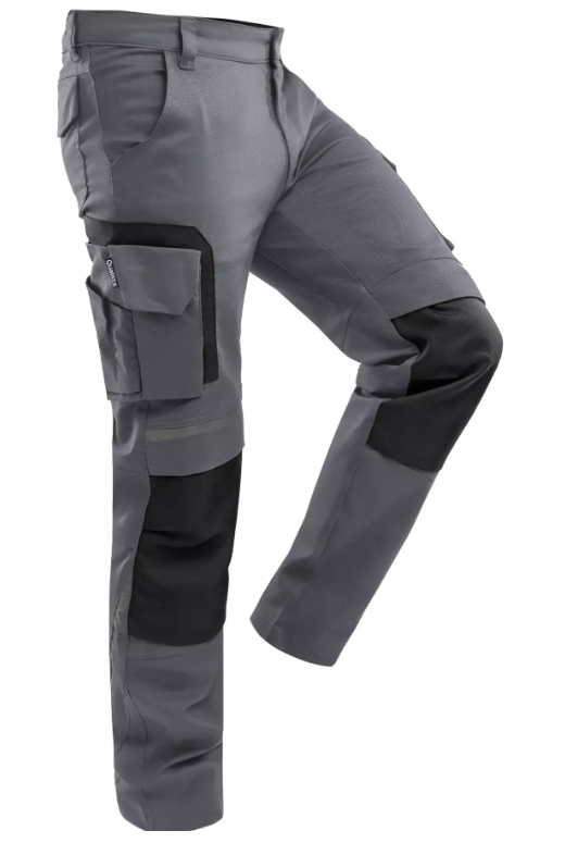 Qualitex Pro+ Stretch-Bundhose grau/schwarz ca. 250g/m² 