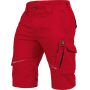 Short Flex-Line Leibwächter rot/schwarz