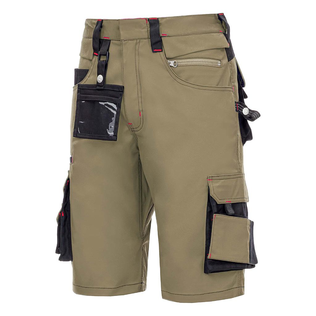 NITRAS® Shorts MOTION TEX PRO FX khaki/schwarz