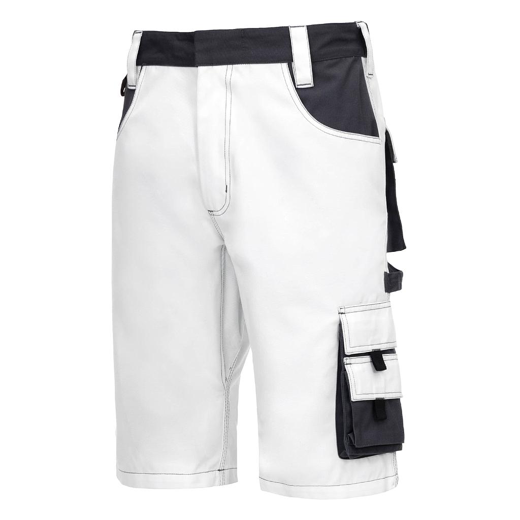 NITRAS® Shorts MOTION TEX PLUS weiß/grau