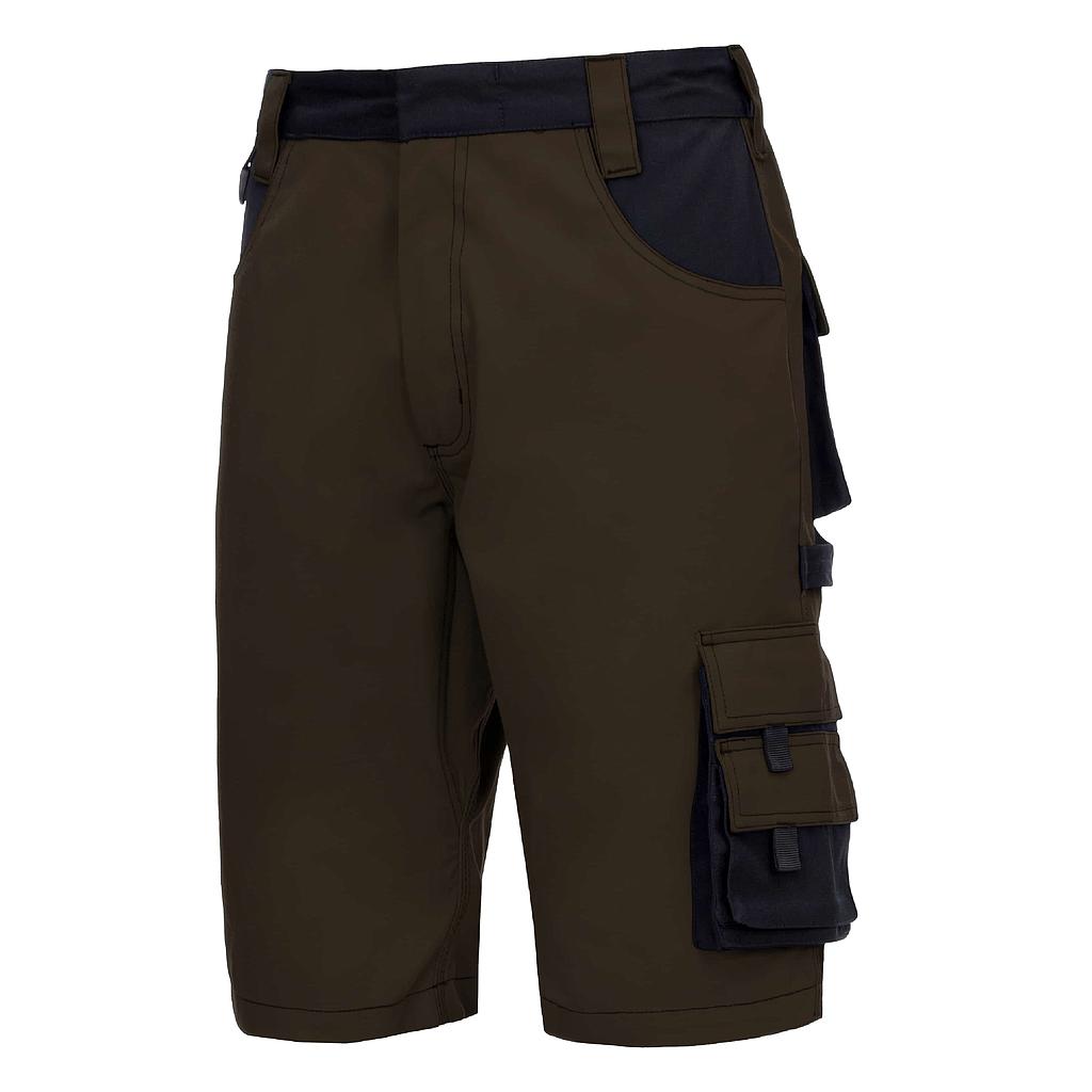 NITRAS® Shorts MOTION TEX PLUS braun/schwarz