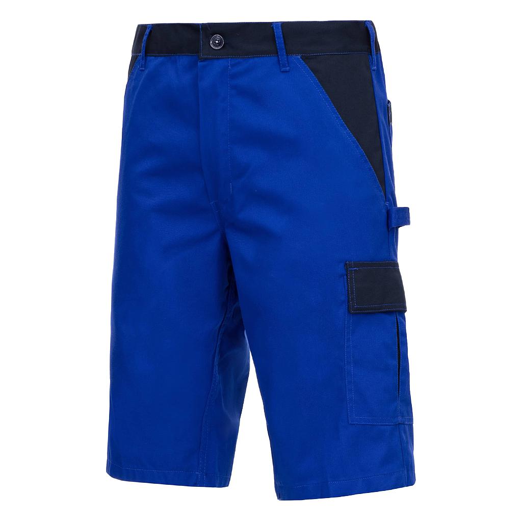 NITRAS® kurze Arbeitshose MOTION TEX LIGHT königsblau/marineblau