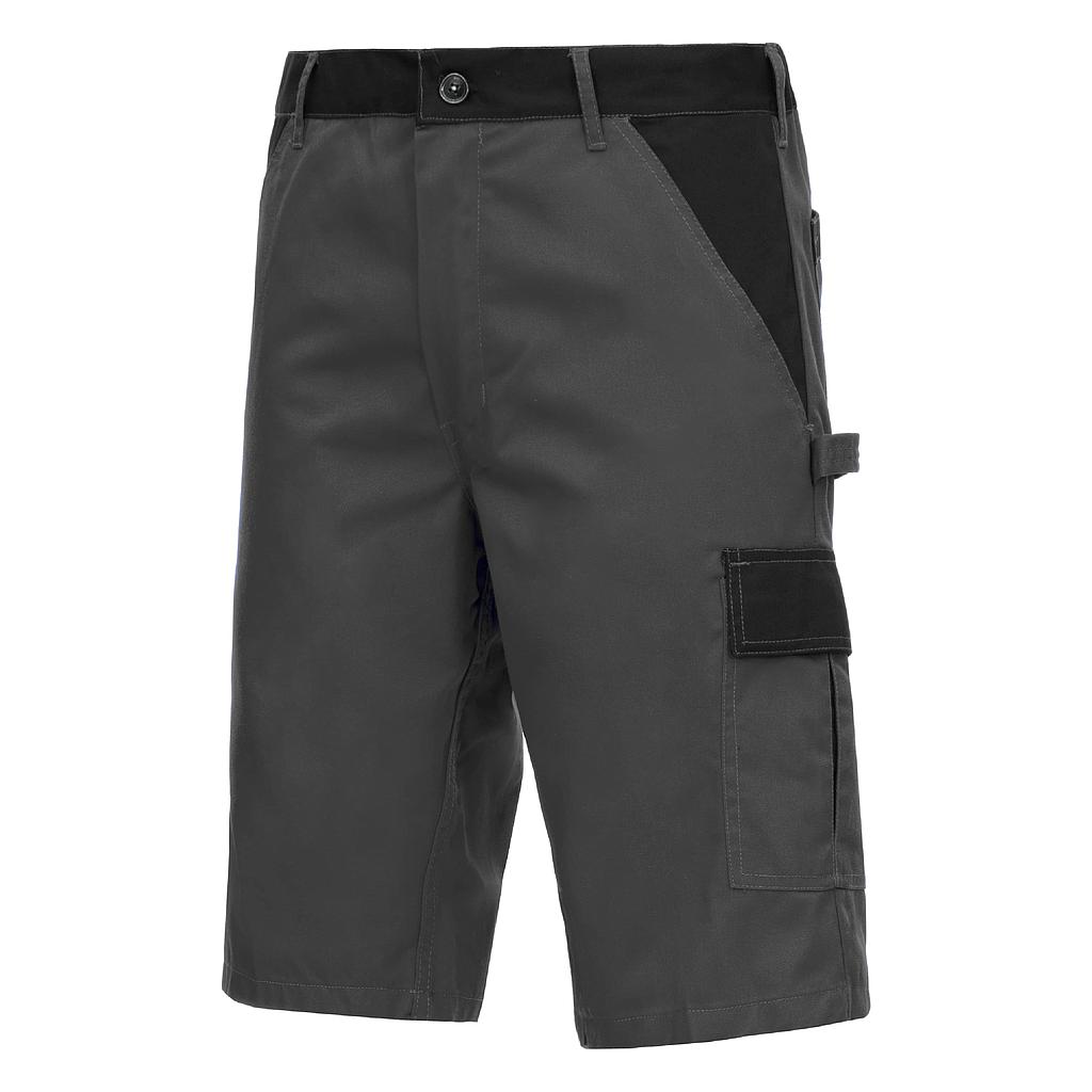 NITRAS® kurze Arbeitshose MOTION TEX LIGHT grau/schwarz