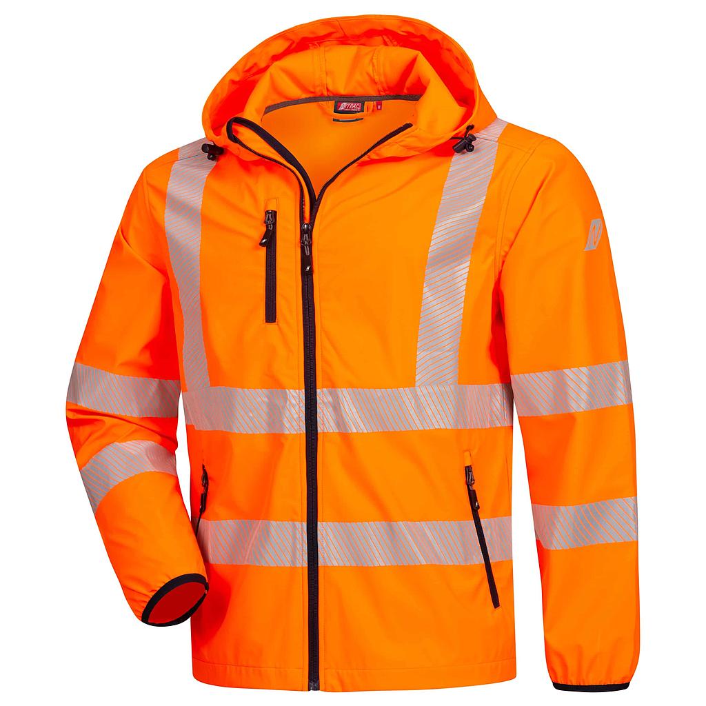 NITRAS MOTION TEX VIZ, Warnschutz-Windbreaker neonorange