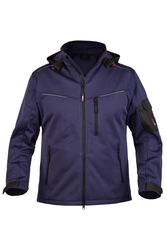 ROFA Softshelljacke marine-melange