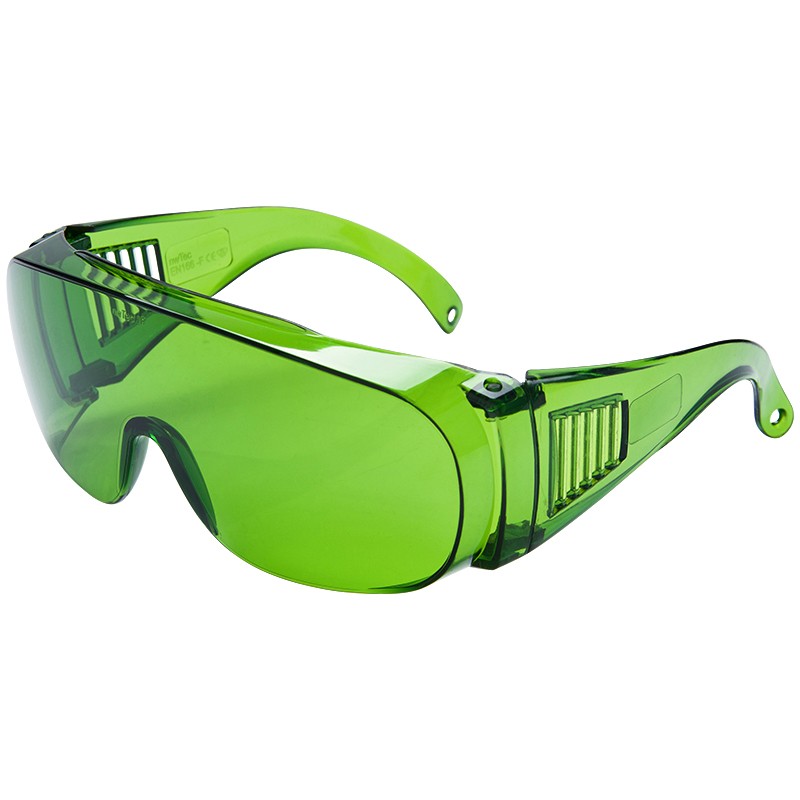 Schutzbrille "Visitor", für Brillenträger, grün