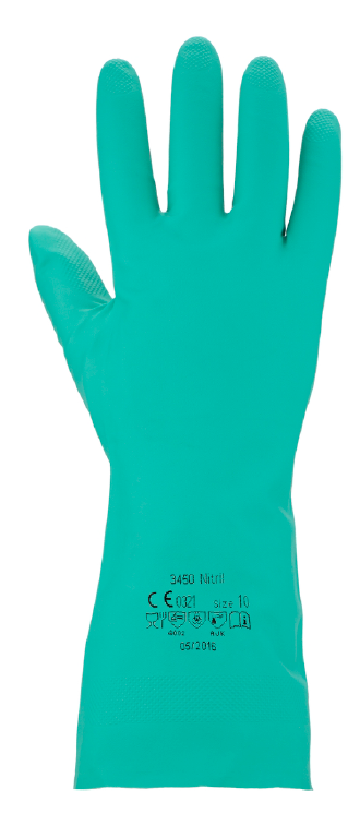Chemikalienschutzhandschuh NI.TECH Nitril-grün