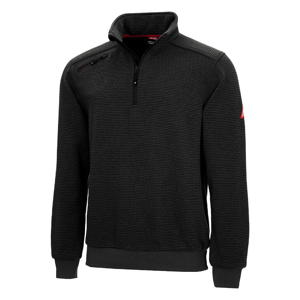 NITRAS MOTION TEX PLUS, Pullover, schwarz