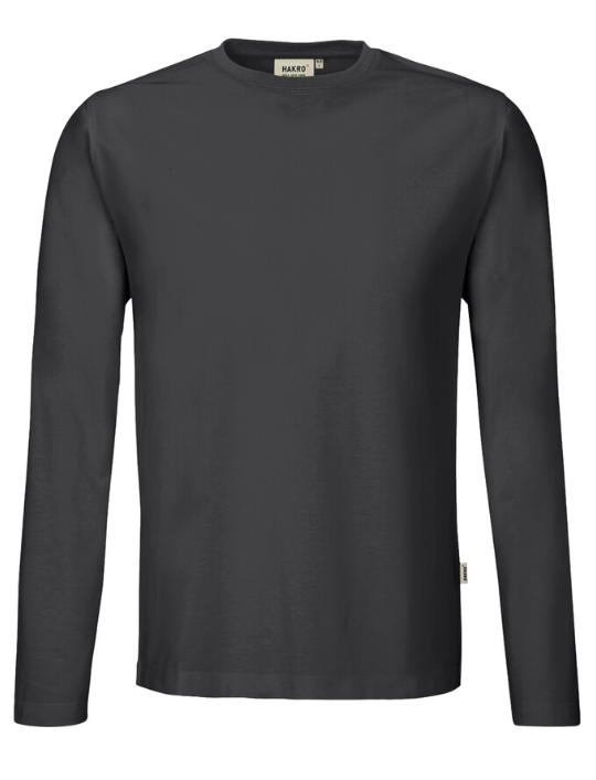 Hakro®  Longsleeve MIKRALINAR® karbongrau
