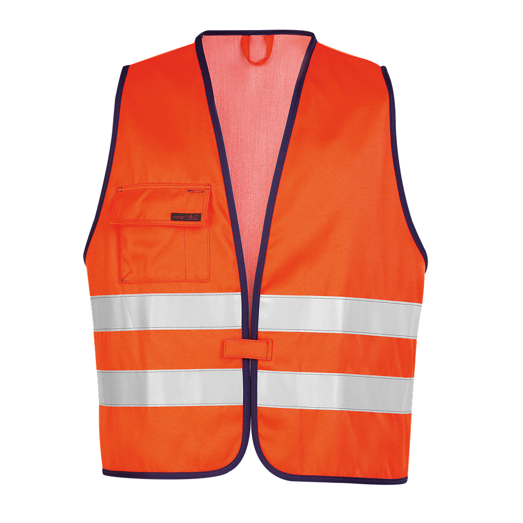 Rofa Warnweste 190 MULTINORM leuchtorange/navy