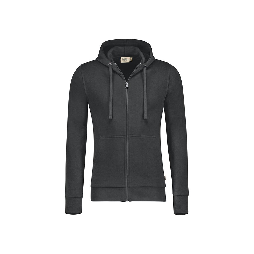 Hakro®  Kapuzen-Sweatjacke Premium anthrazit
