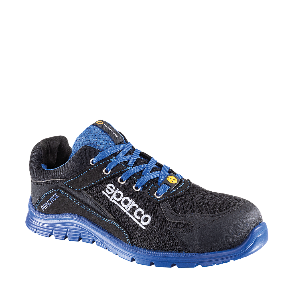 Sparco Halbschuh Practice S1P black blue