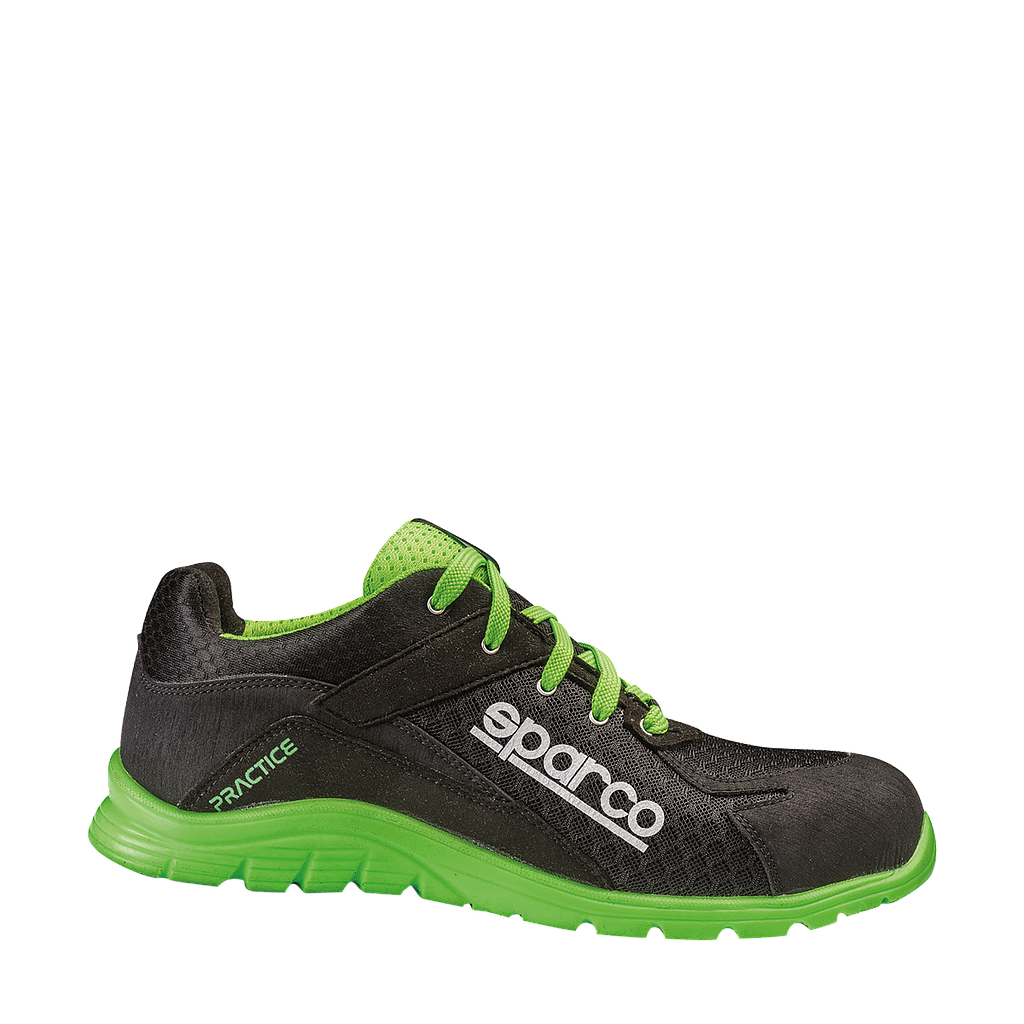 Sparco Halbschuh Practice S1P green