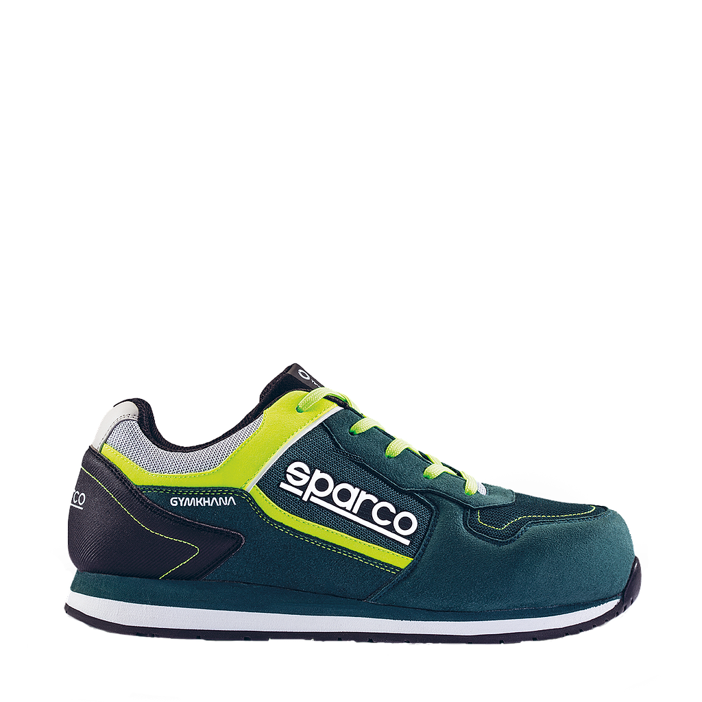 Sparco Halbschuh Gymkhana Seb Green-Lime L S1P
