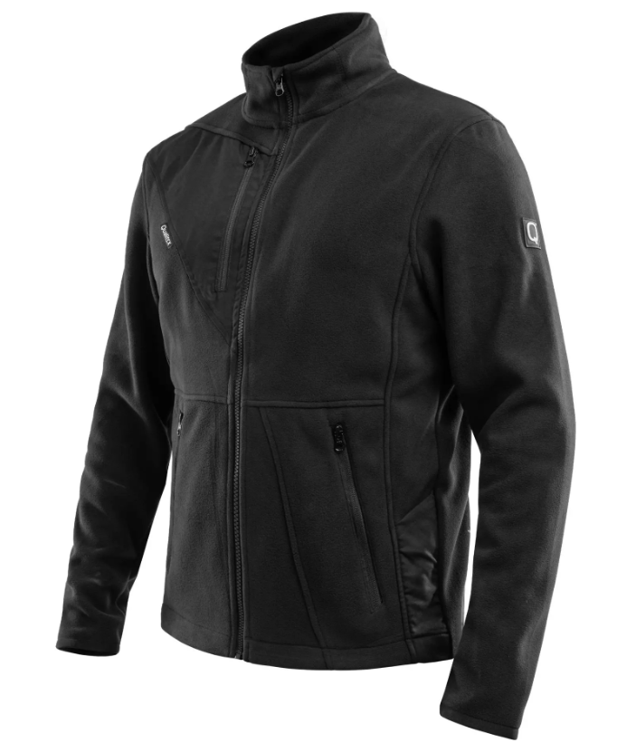 Qualitex Fleecejacke PRO+ schwarz