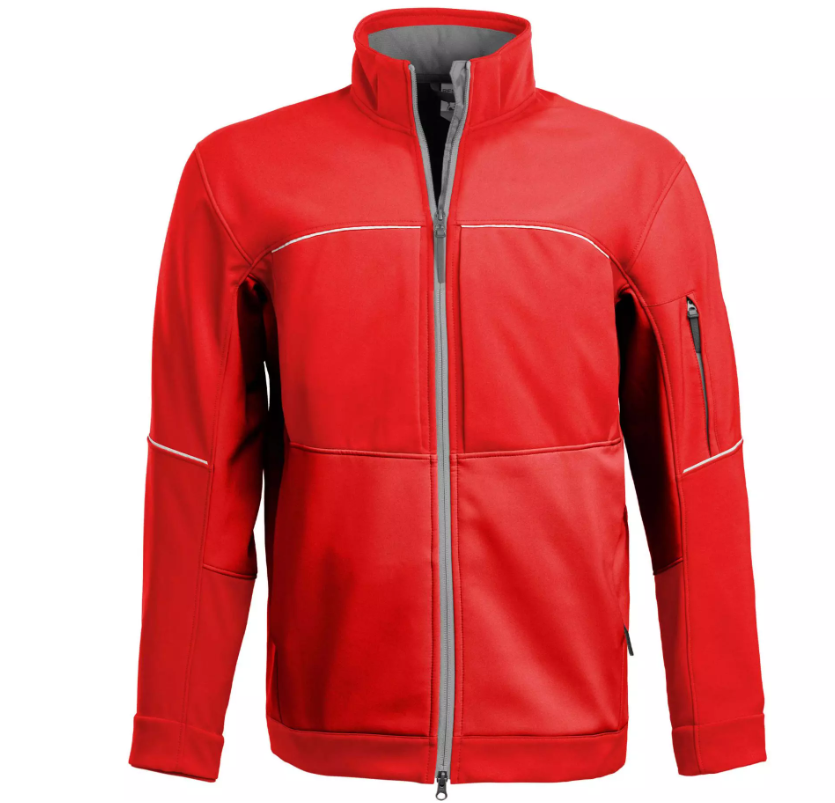 Grizzlyskin Hybrid Softshelljacke "RESIST" ROT