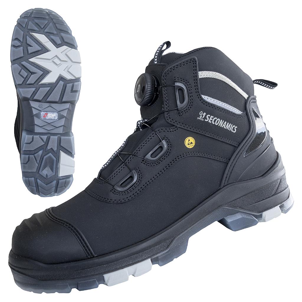 NITRAS® ULTIMATE STEP MID FIT, Sicherheitsstiefel, S7S CI FO SC, EN ISO 20345, EN IEC 61340-4-3