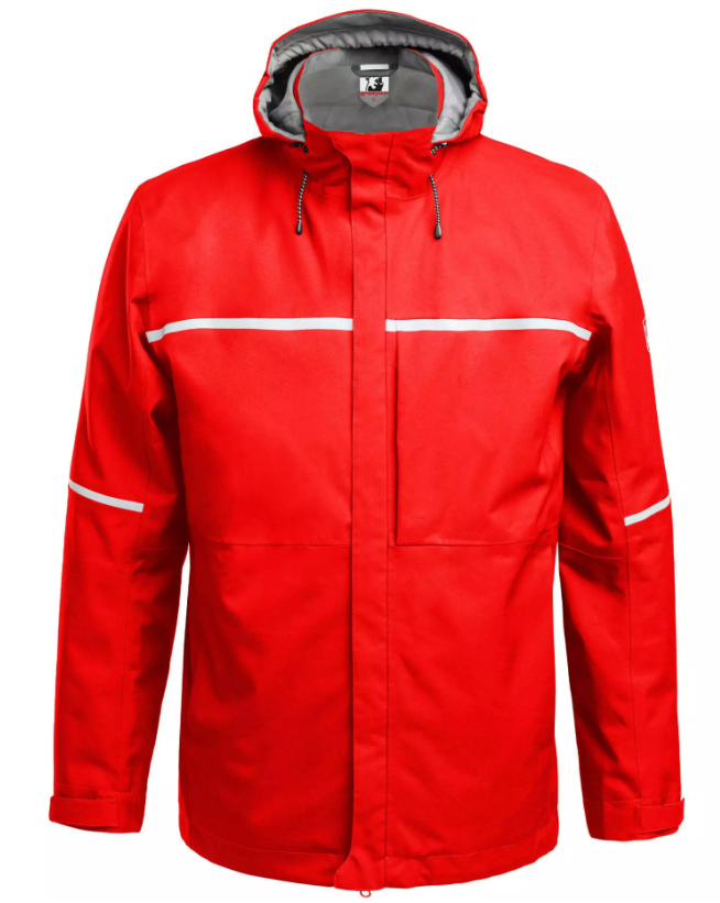 Wetter Hardshelljacke "RESIST" ROT