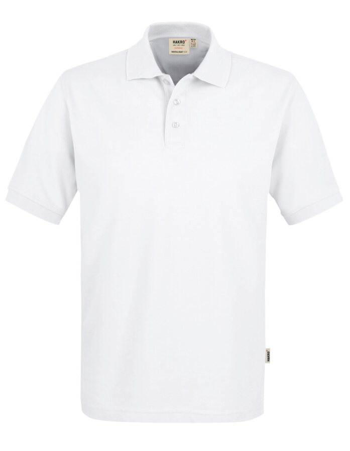 Hakro® Poloshirt MIKRALINAR® ECO weiß