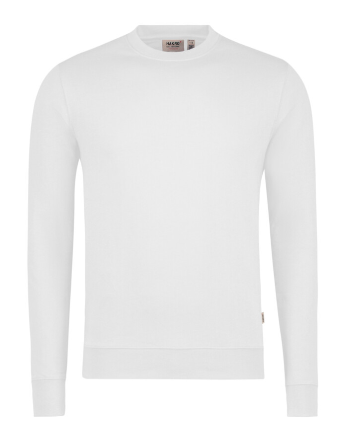 Hakro® Sweatshirt MIKRALINAR® ECO weiß