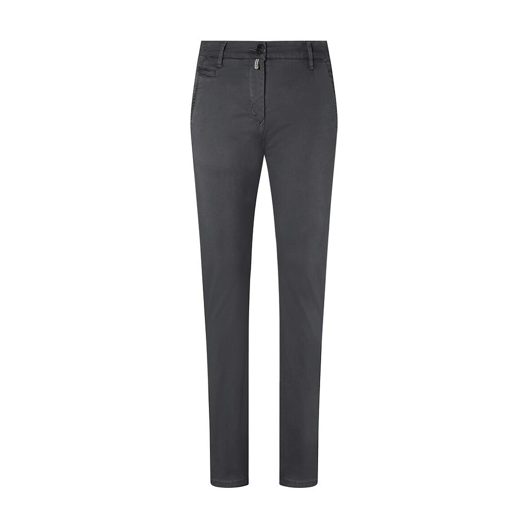 HAKRO Damen-Chinohose X-Stretch karbongrau
