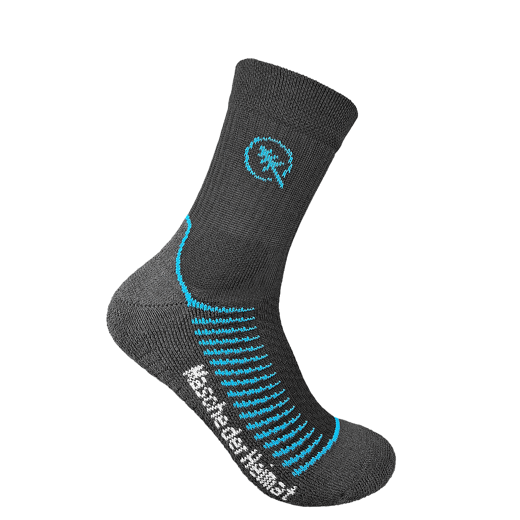 Allround Socks (Basic) anthrazit-azur lang