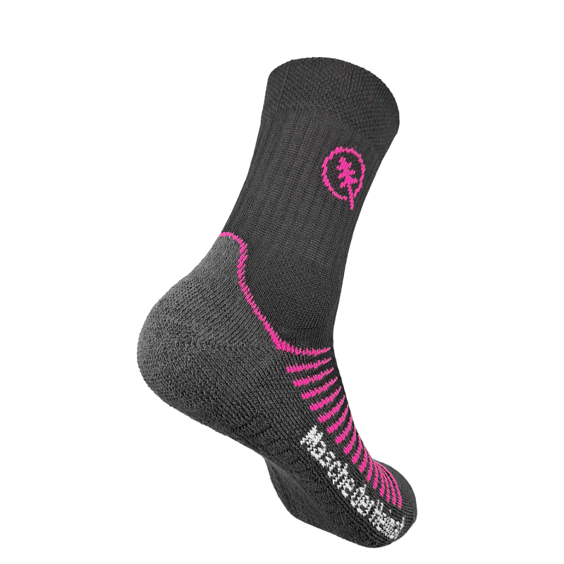 Allround Socks (Basic) anthrazit-pink, lang 