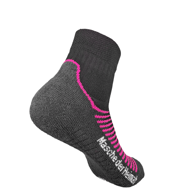 Allround Socks (Basic) anthrazit-pink, kurz