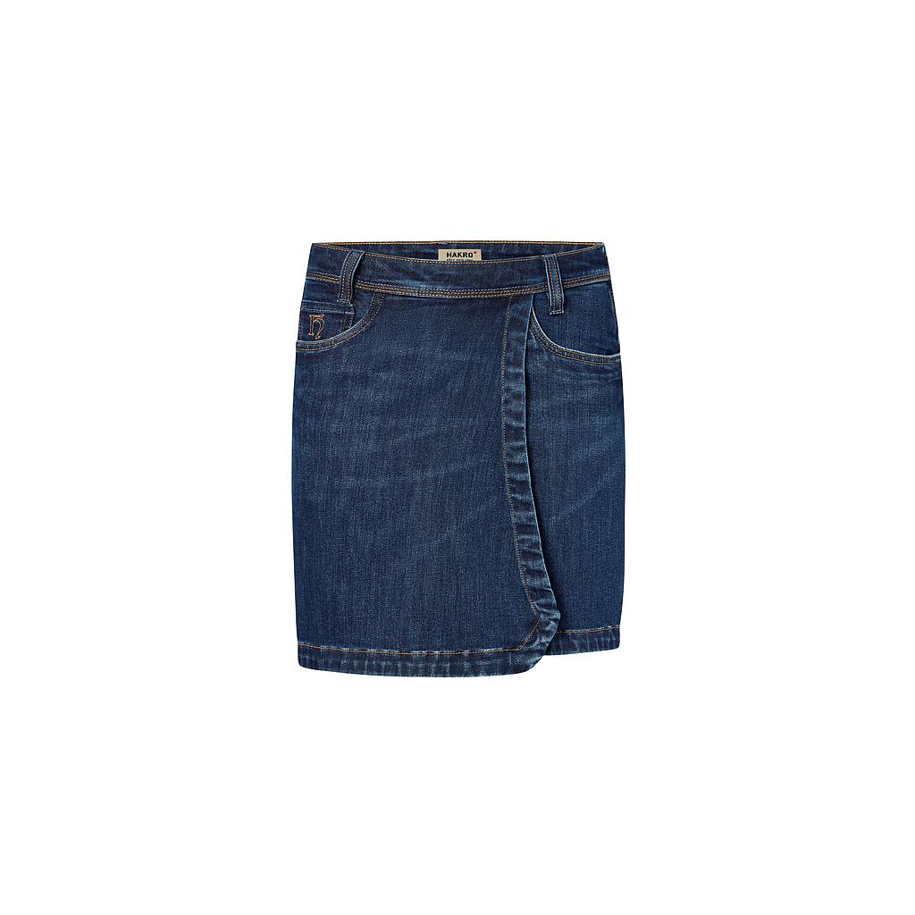HAKRO Damen 5-Pocket-Jeansskort X-Stretch ECO 732 indigo