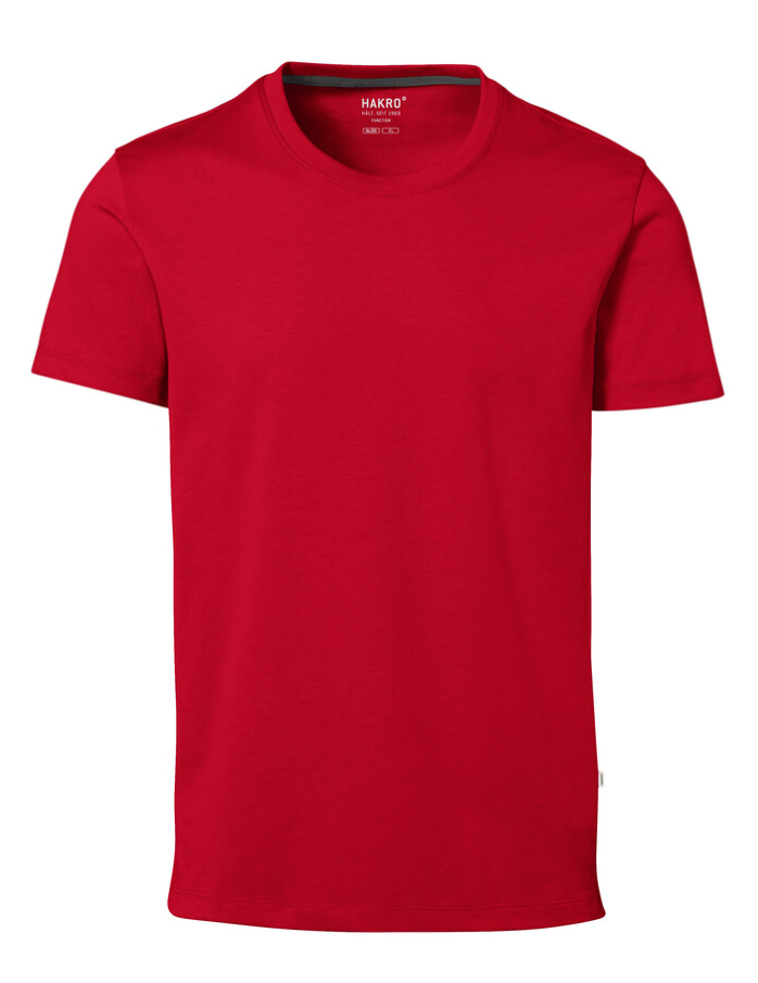 Hakro® T-Shirt Cotton-Tec rot
