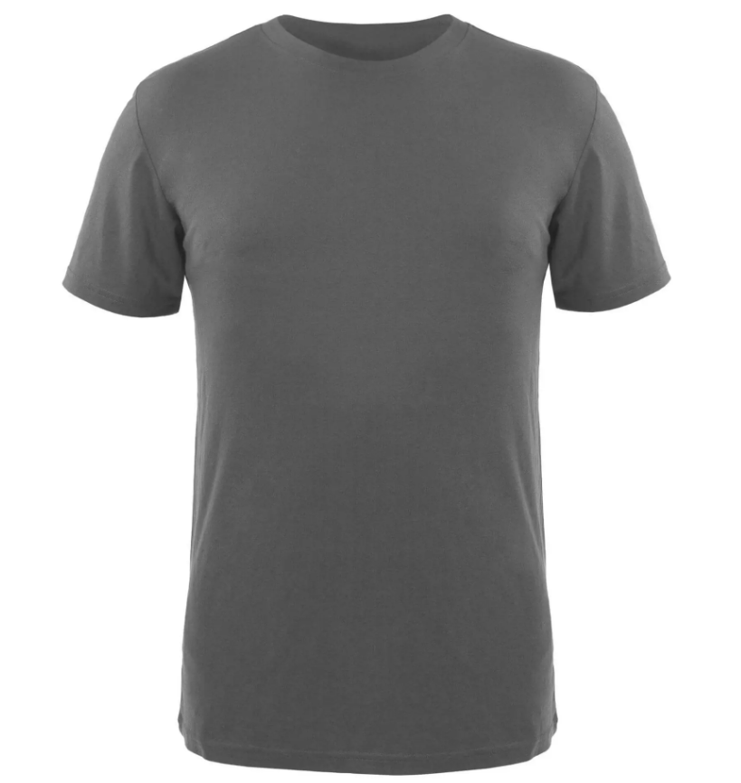 Qualitex "IND" Lyocell T-Shirt grau