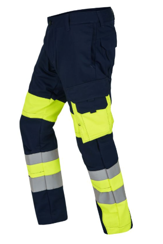 ROFA Vis-Line PROBAN® Bundhose 2652430 APC 1 - APC 2, marine-leuchtgelb