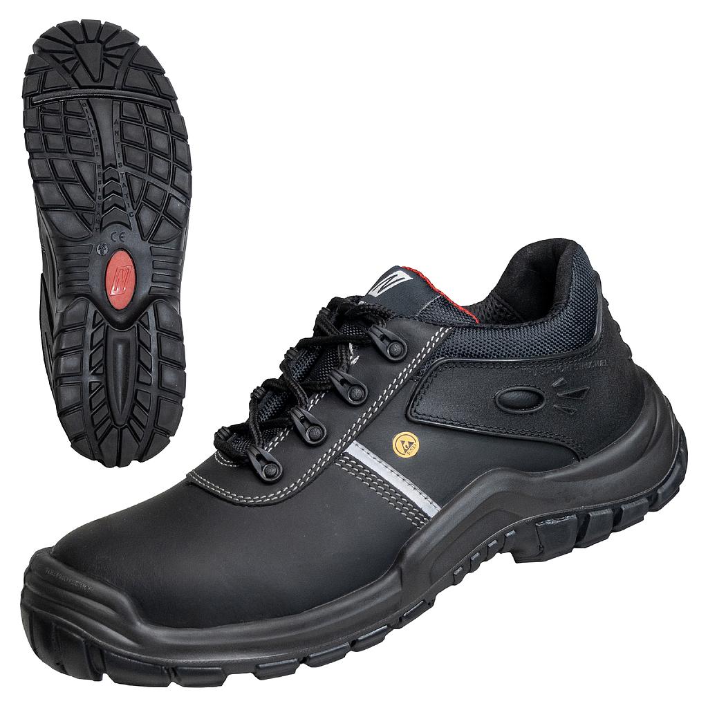 NITRAS® Utility Step, S3L CI FO SR Sicherheitshalbschuh, EN ISO 20345, EN IEC 61340-4-3, DGUV Regel 112-191