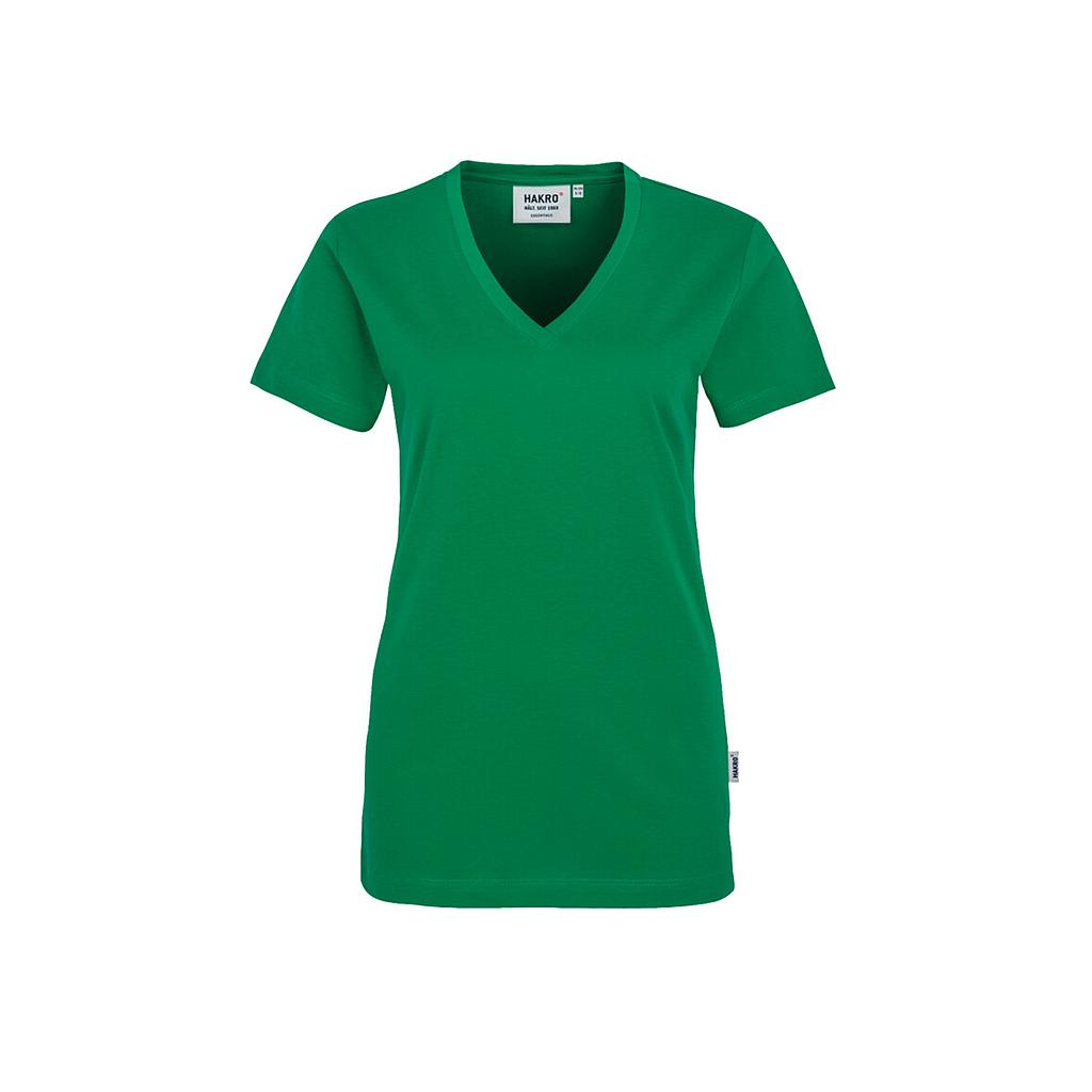 Hakro® Damen-V-Shirt Classic kellygrün