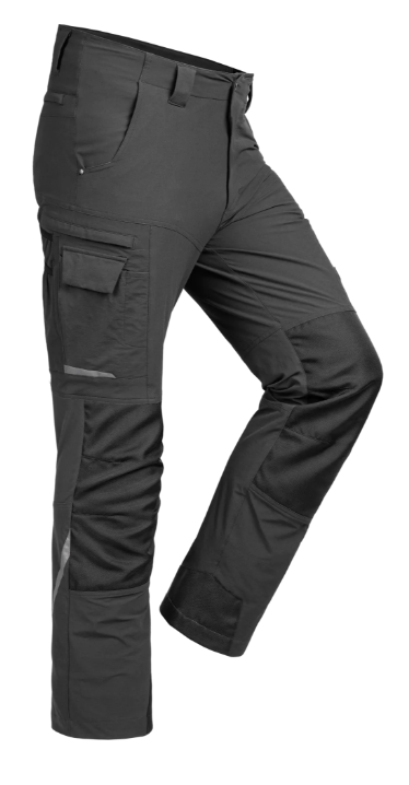 Qualitex 4-Wege-Stretch-Arbeitshose "PRO+ schwarz