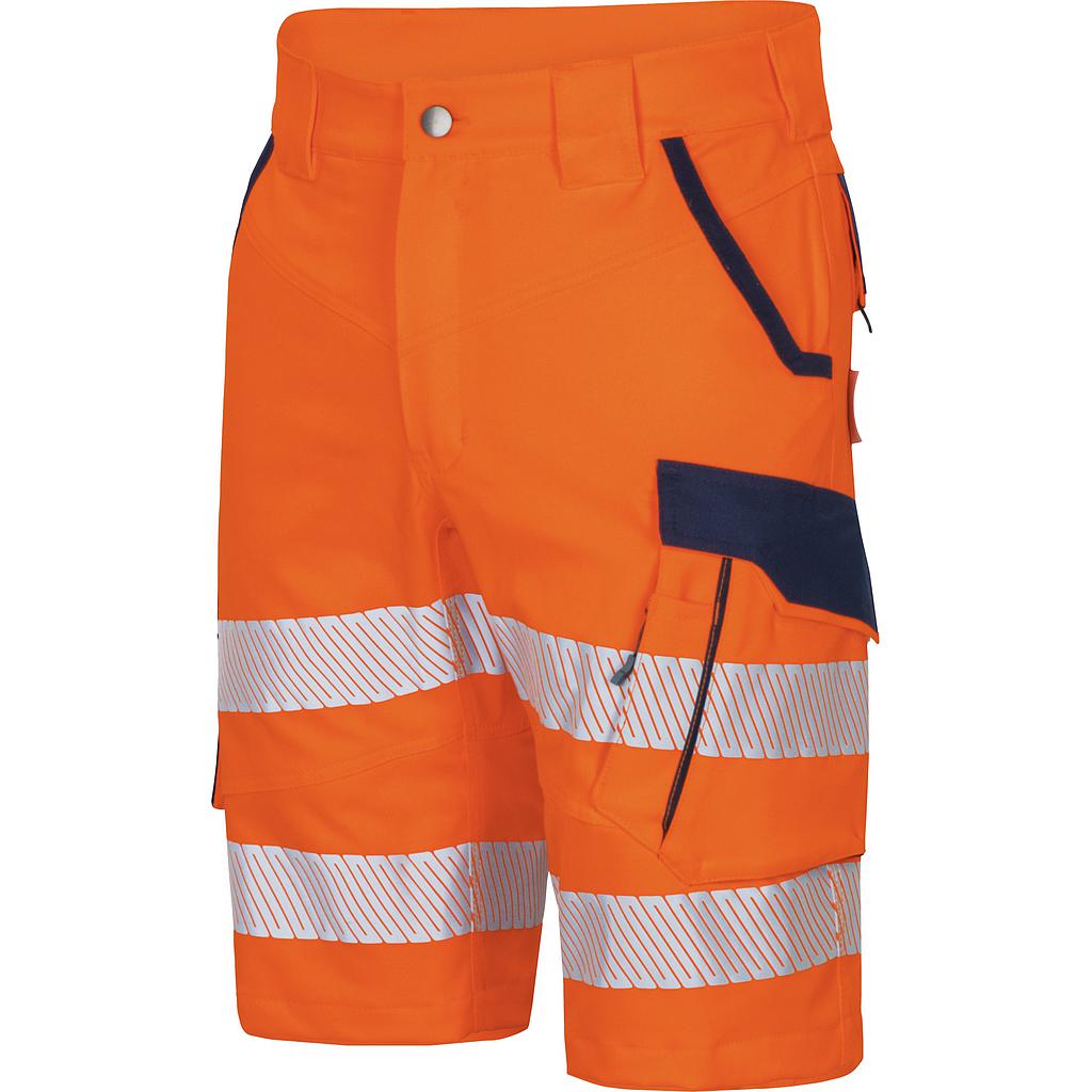 Vizwell Flex HiVis Short leuchtorange-marine