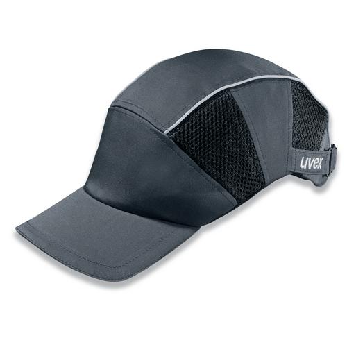 Anstoßkappe uvex u-cap premium schwarz/grau