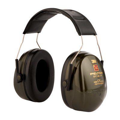 3M™ PELTOR™ OPTIME II™ KAPSELGEHÖRSCHUTZ H520A, GRÜN, SNR = 31 DB 
