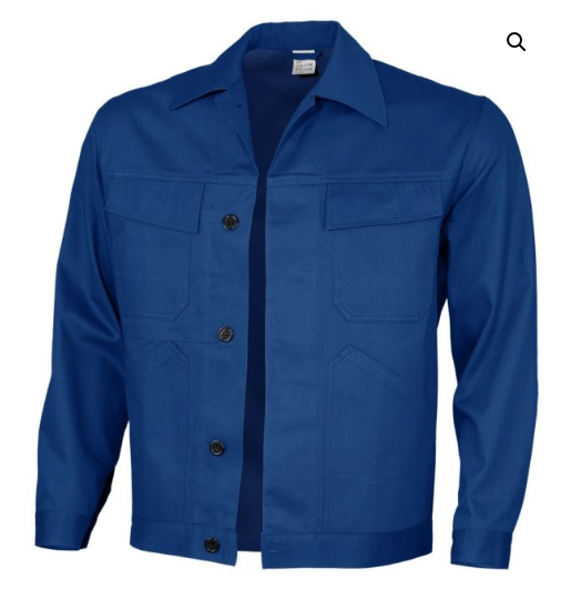 Qualitex Basic Bundjacke BW 240g kornblau