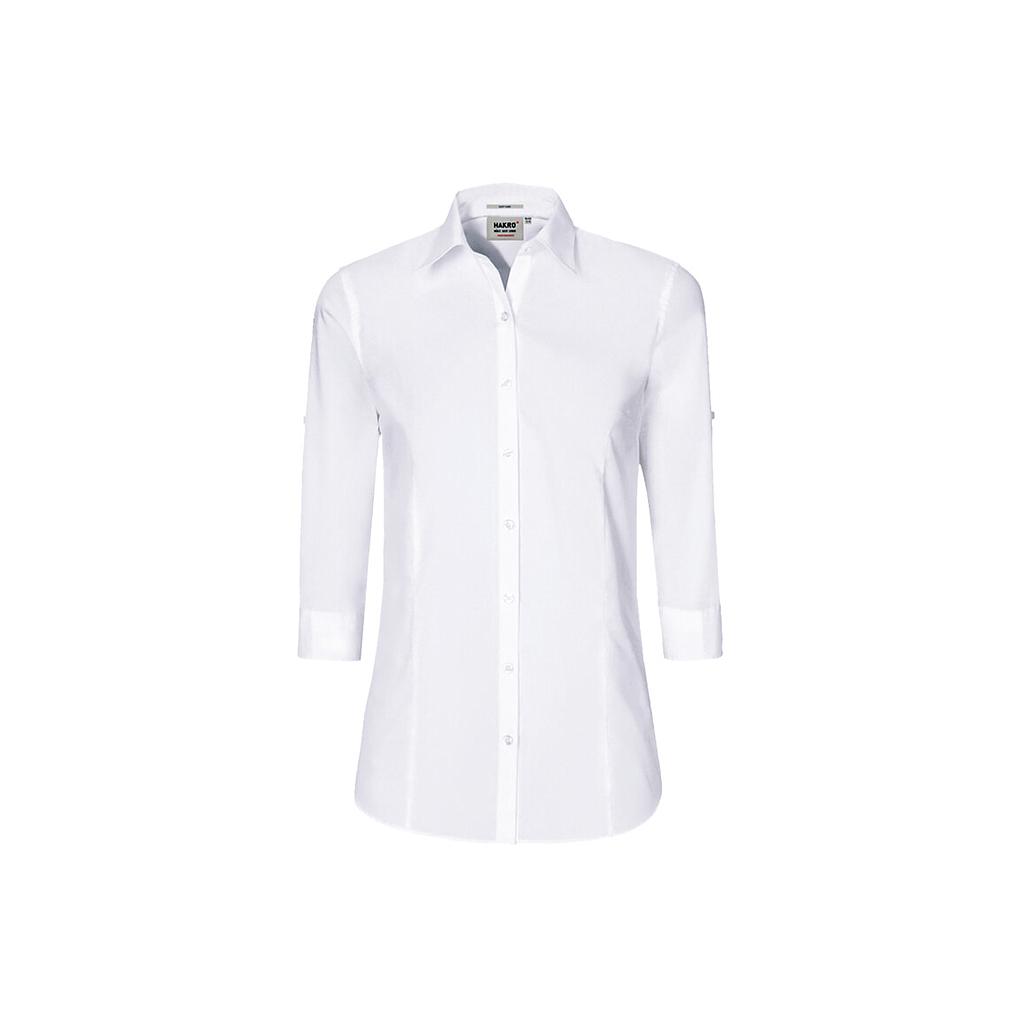 Hakro® Bluse Vario-3/4-Arm Performance  weiß